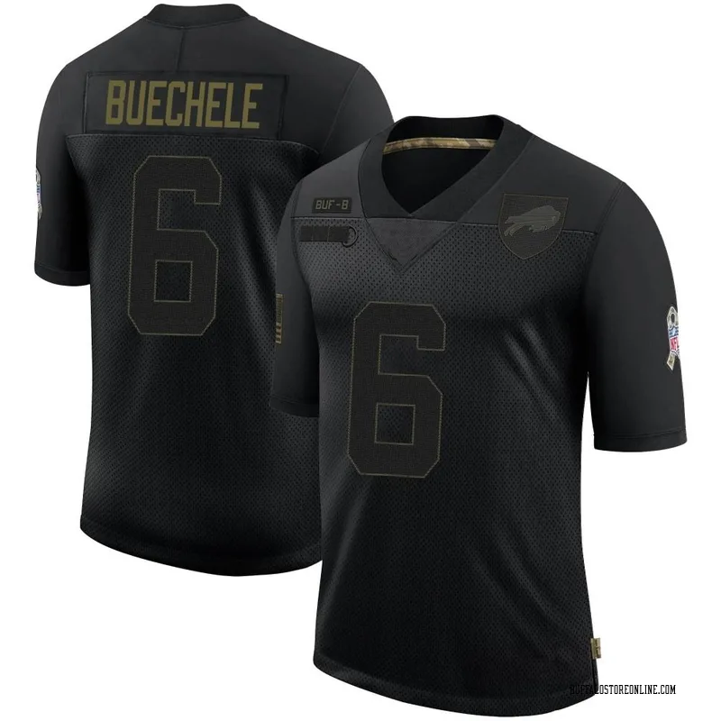 Shane Buechele Youth Nike Royal Buffalo Bills Custom Game Jersey Size: Medium