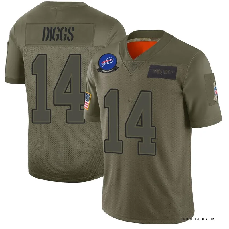 Men's Nike Josh Allen Olive Buffalo Bills 2022 Salute to Service Limited Jersey Size: Large