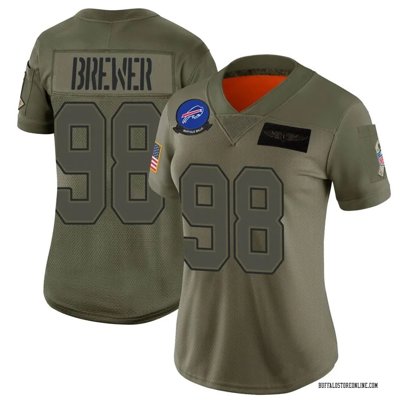 CJ Brewer Buffalo Bills Nike Player Game Jersey - Royal