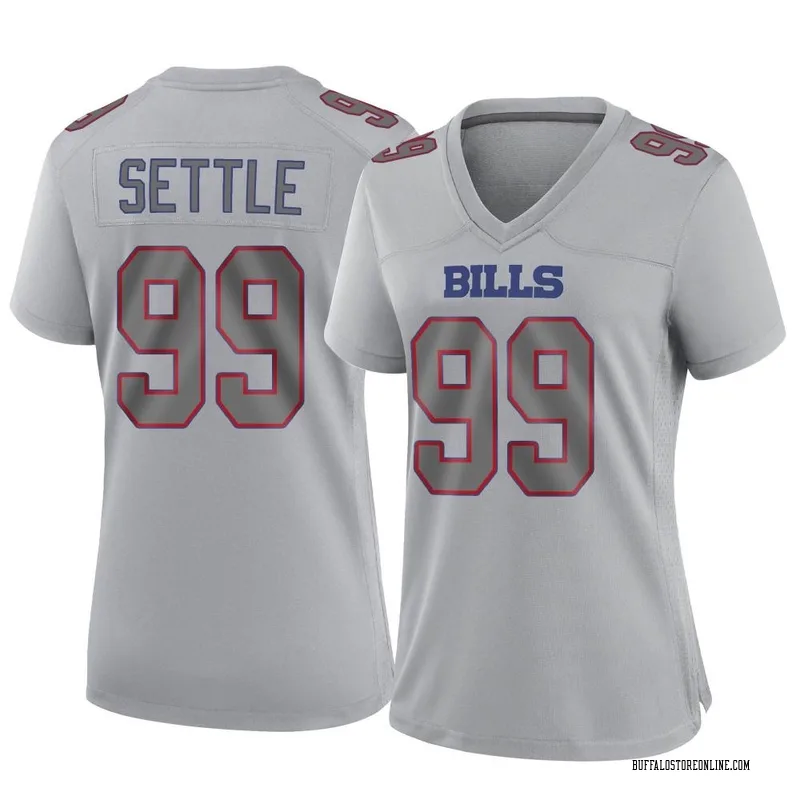 Tim Settle Men's Legend Red Buffalo Bills Color Rush Jersey