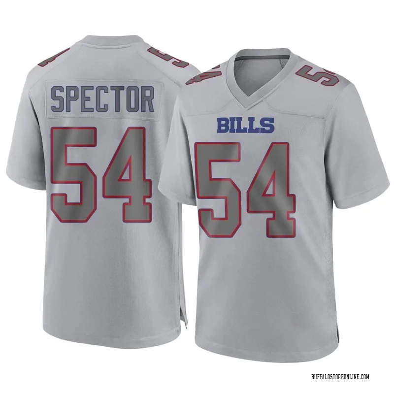 Top-selling Item] Buffalo Bills Baylon Spector 54 White Vapor Limited 3D  Unisex Jersey