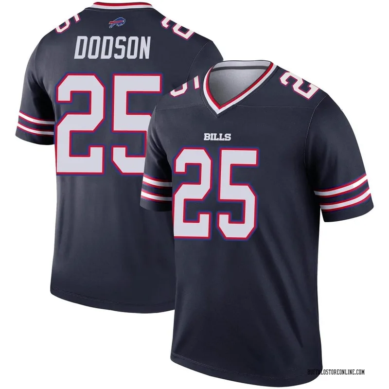 Women's Buffalo Bills Tyrel Dodson Nike Royal Team Game Jersey