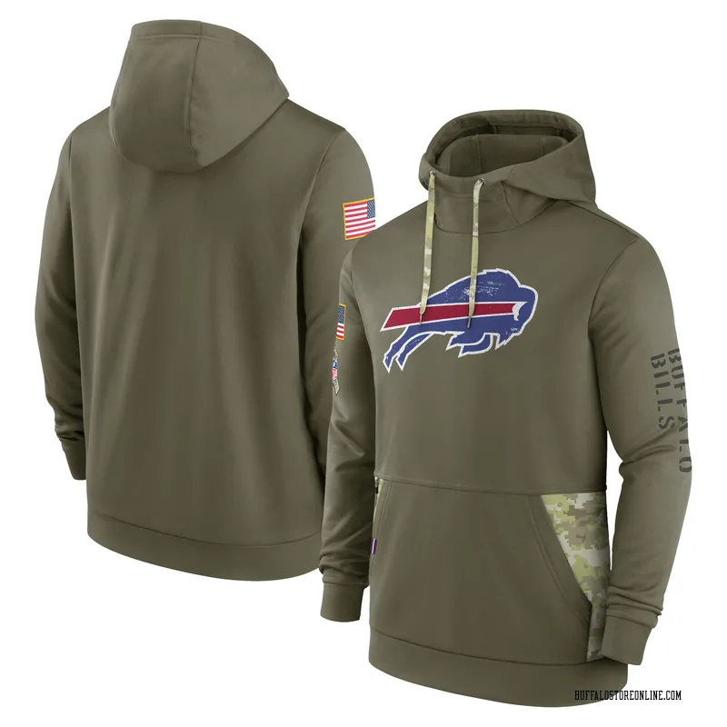 New Buffalo Bills Nike 2020 Salute to Service Sideline Performance Long  T-Shirt