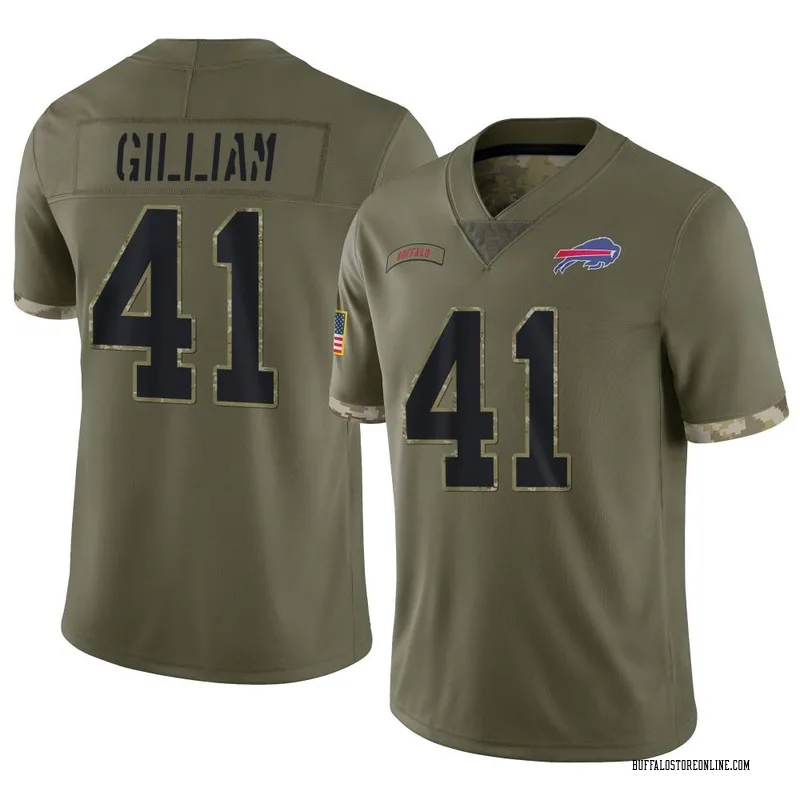 Men's Nike Josh Allen Olive Buffalo Bills 2022 Salute to Service Limited Jersey Size: Large