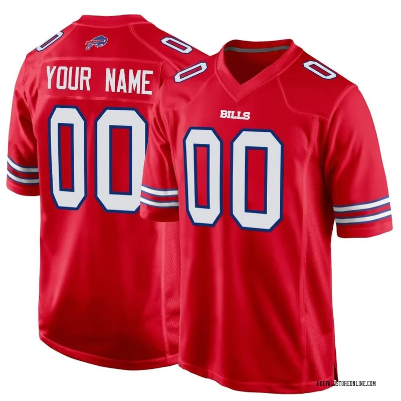 Buffalo Bills Road Game Jersey - Custom - Youth