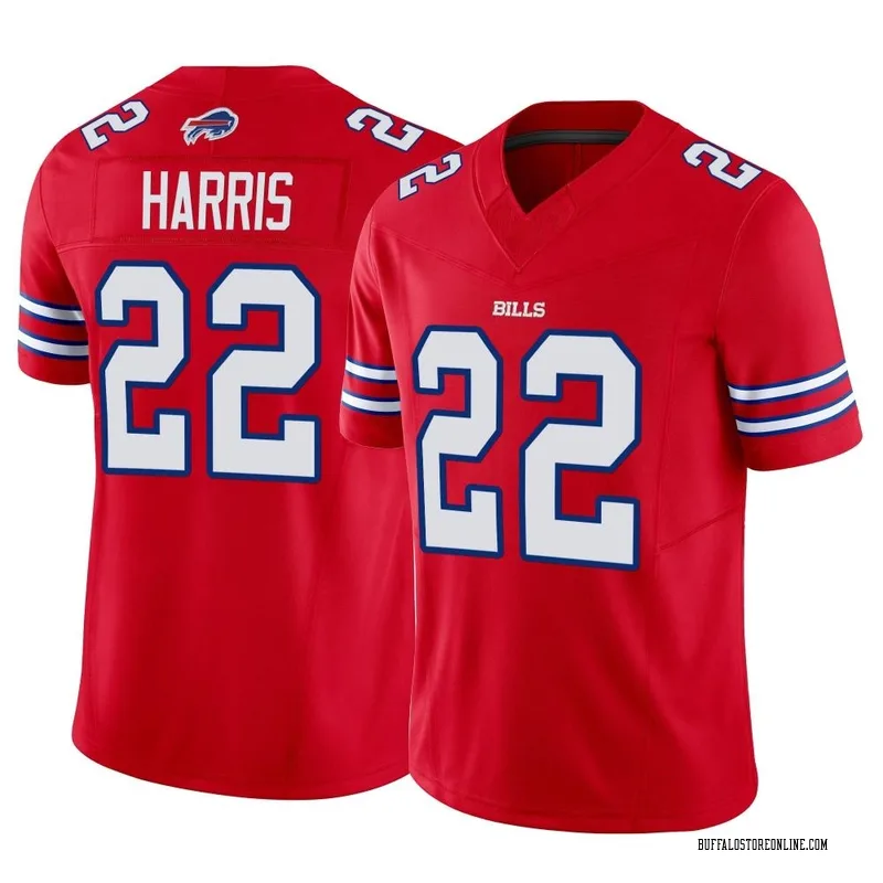 Damien Harris 37 Buffalo Bills Youth Game Jersey - White - Bluefink