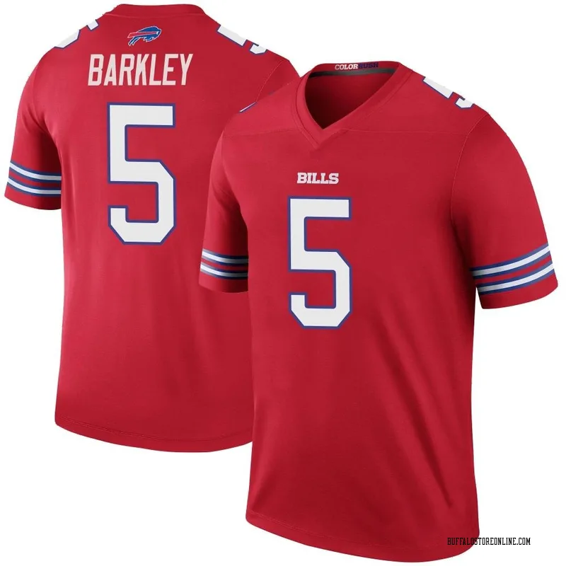 Red Men's Matt Barkley Buffalo Bills Legend Color Rush Jersey