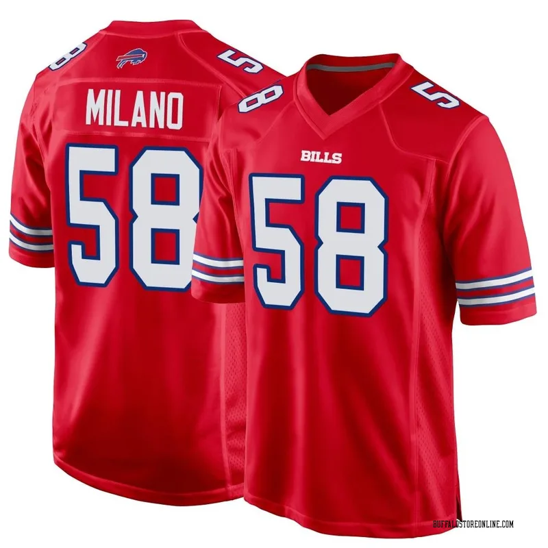 Matt Milano Jersey, Bills Matt Milano Legend Game Limited Elite Jerseys -  Buffalo Store