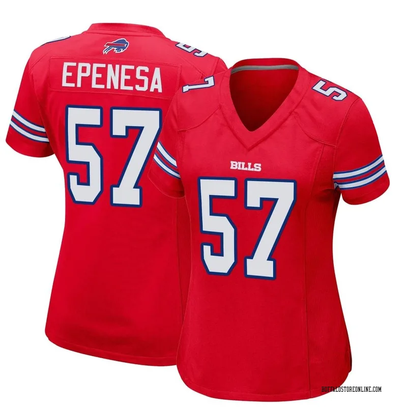 Red Women's AJ Epenesa Buffalo Bills Game Alternate Jersey