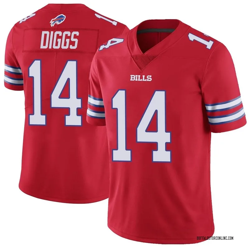 Red Youth Stefon Diggs Buffalo Bills Limited Color Rush Vapor