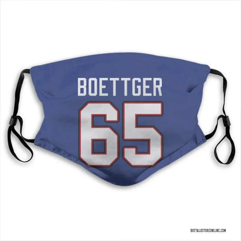 Nike Ike Boettger Buffalo Bills Royal Game Player Jersey