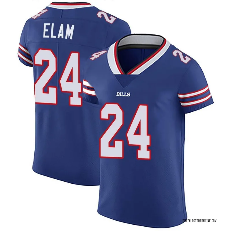 Men's Nike Kaiir Elam Royal Buffalo Bills Player Game Jersey