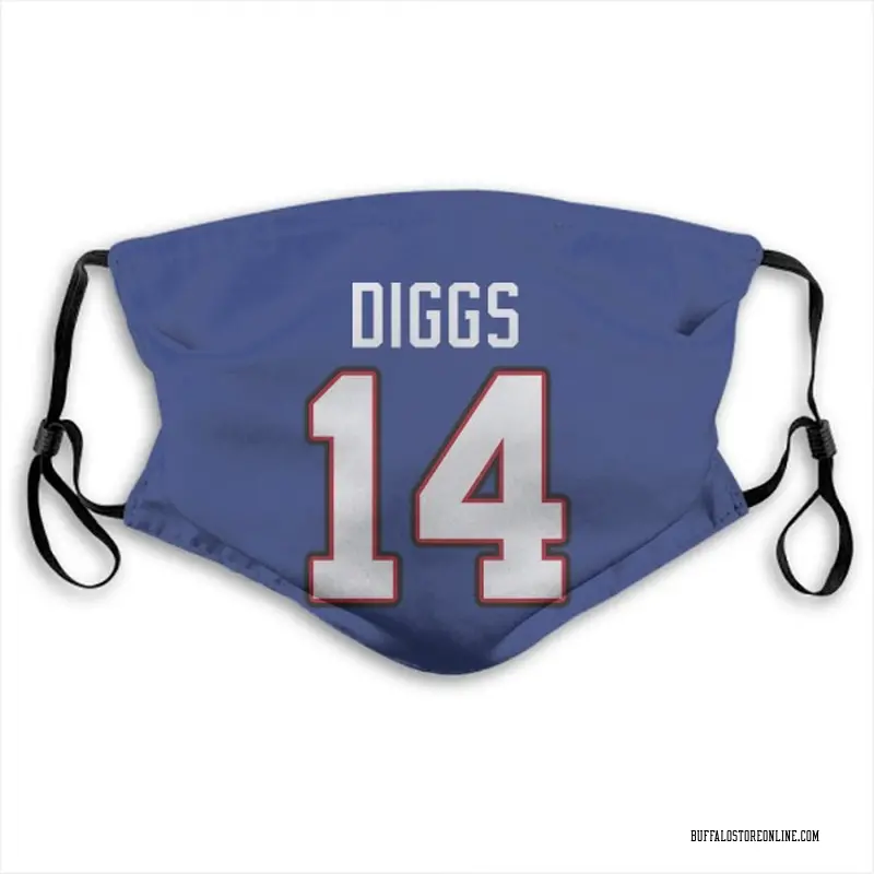 Men Bills Stefon Diggs 14 Inverted Legend Navy Jersey - Bluefink