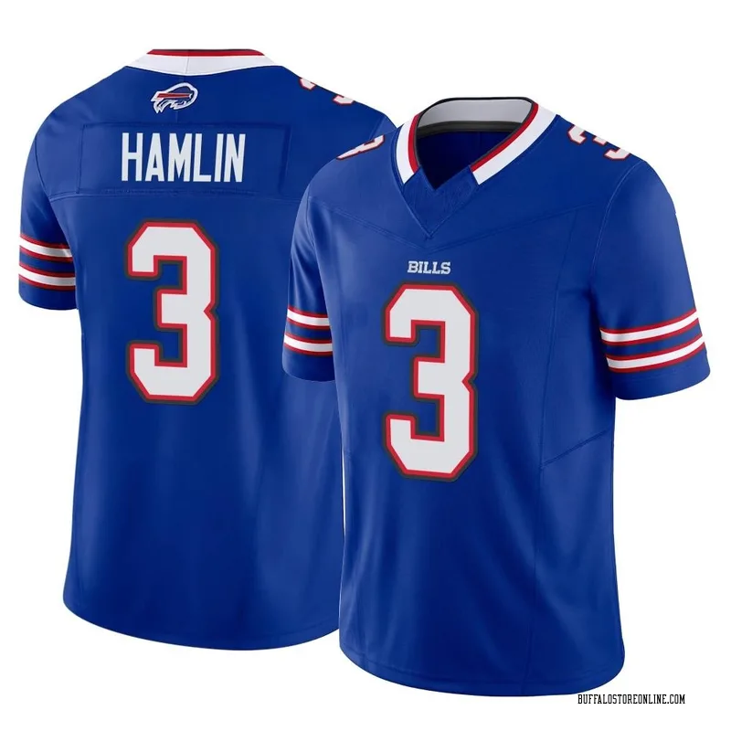 Cheap Buffalo Bills Damar Hamlin Jersey Two Side Shirt - Wiseabe