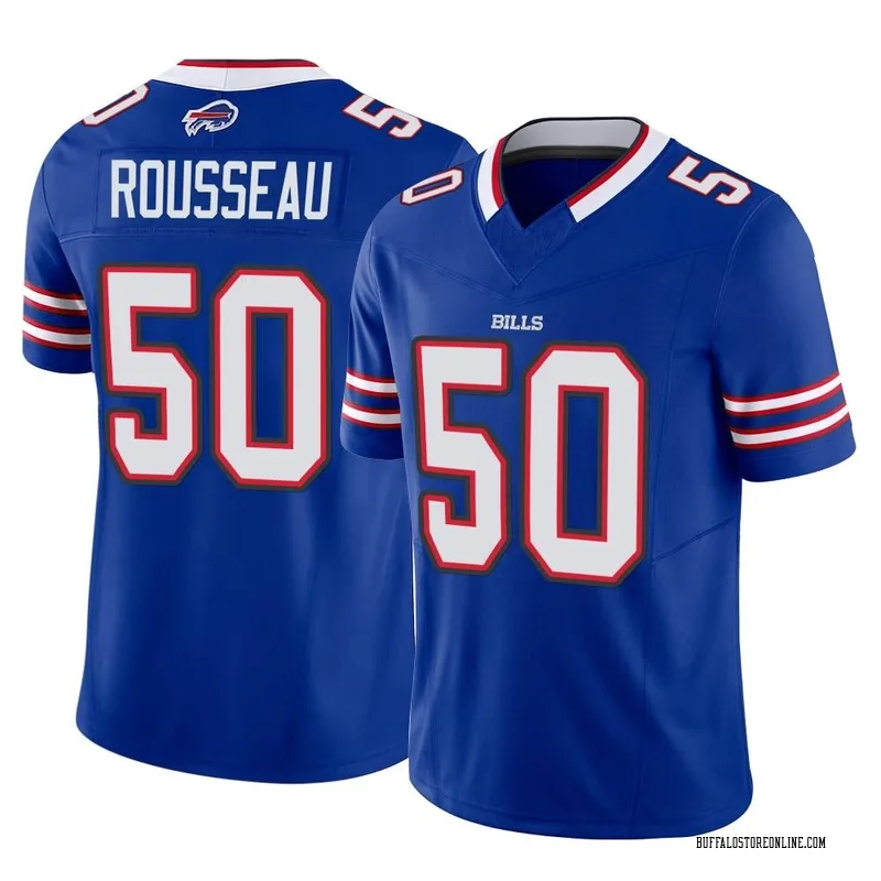 Greg Rousseau Backer T-Shirt - Royal - Tshirtsedge