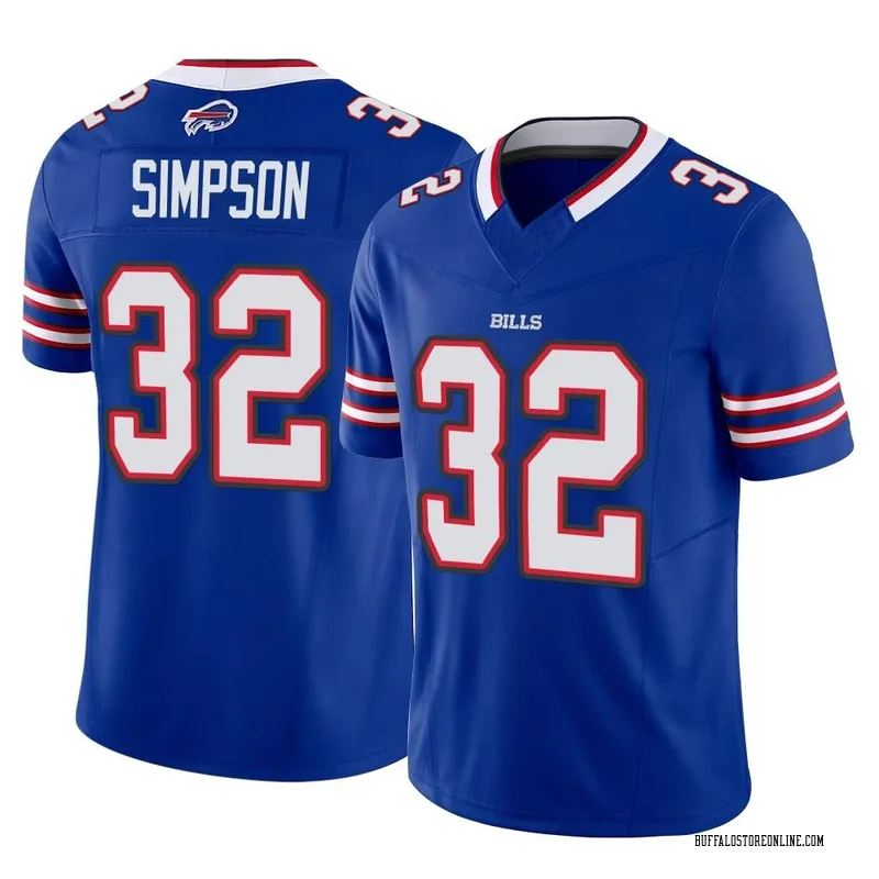 Buffalo Bills O. J. Simpson #32 Great Player Nfl Black Golden Brandedition  Vapor Limited Jersey Style Gift For Bills Fans Baseball Jersey - Bluefink