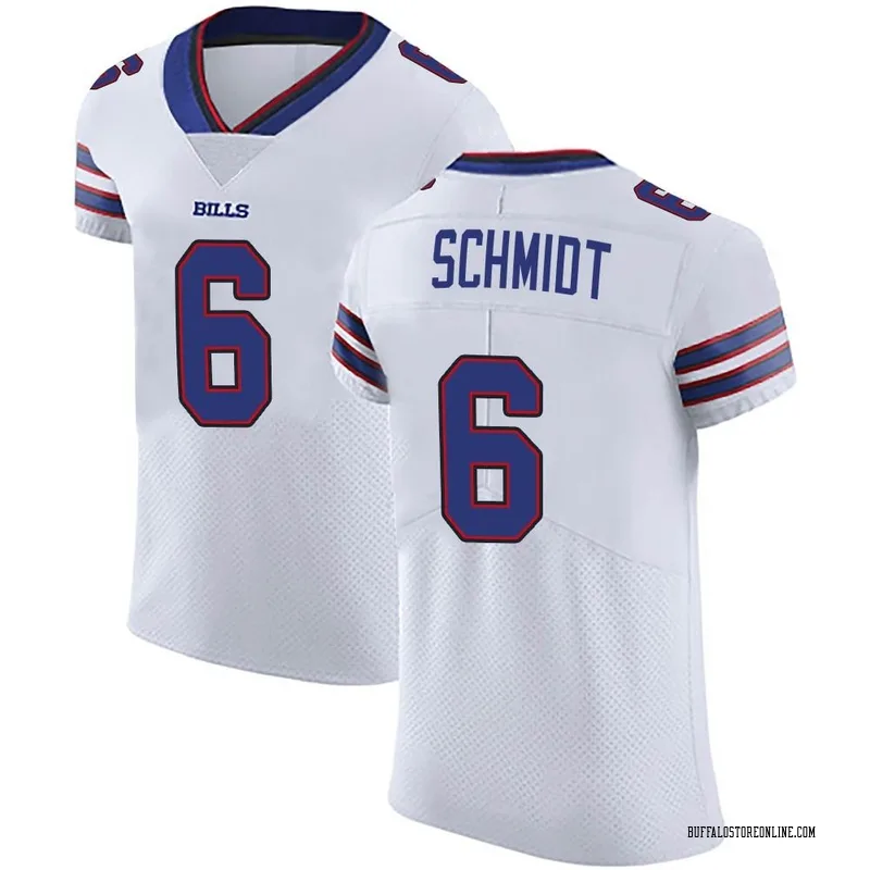 White Men's Colton Schmidt Buffalo Bills Elite Vapor Untouchable