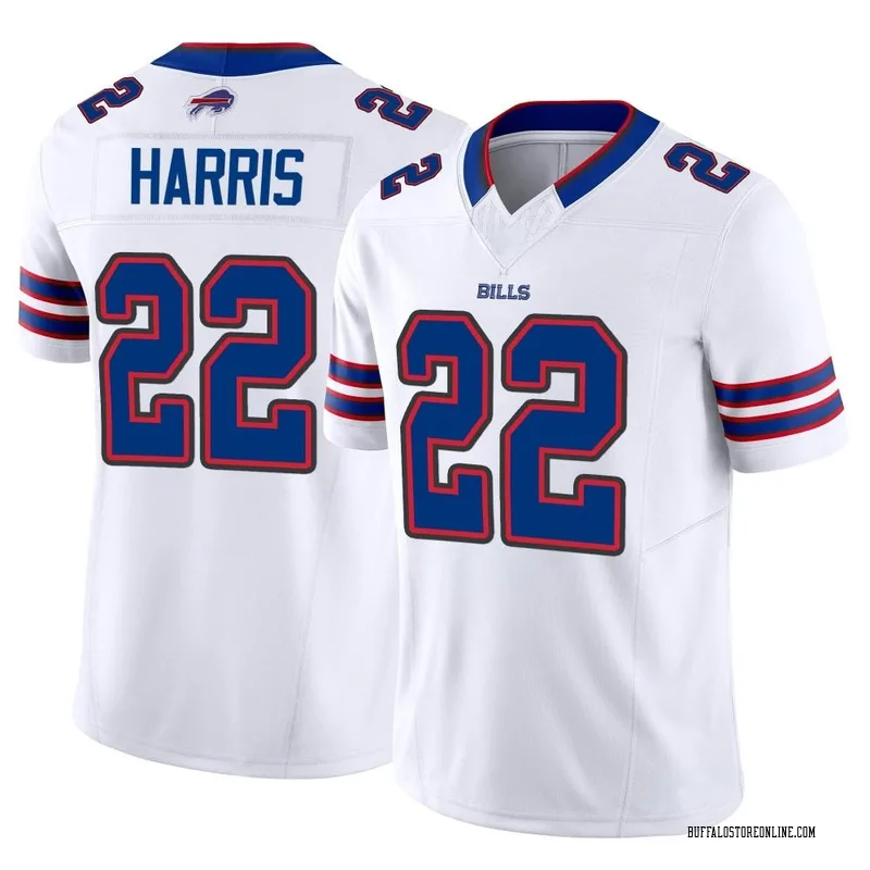 Men's Nike Damien Harris Royal Buffalo Bills Game Player Jersey Size: 4XL