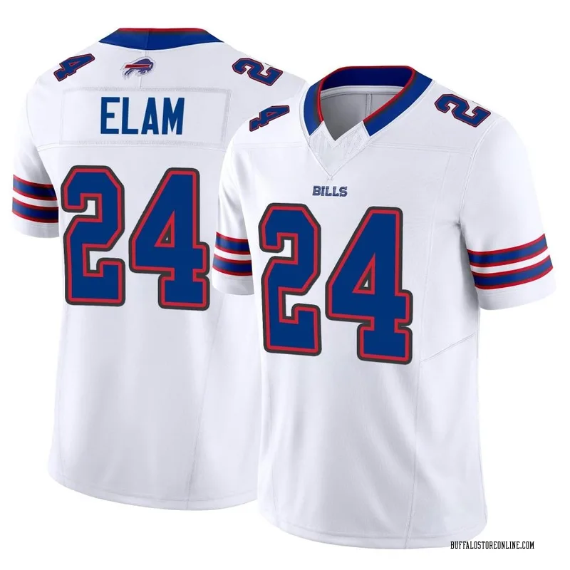 Nike Kaiir Elam Buffalo Bills Women's Limited White Color Rush Vapor  Untouchable Jersey