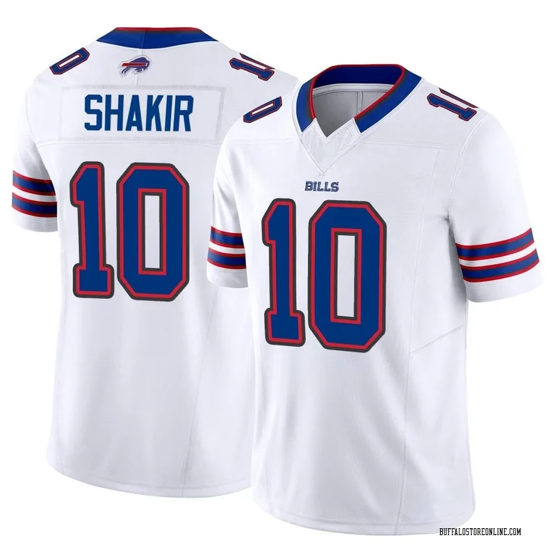 Top-selling Item] Buffalo Bills Khalil Shakir 10 White Vapor