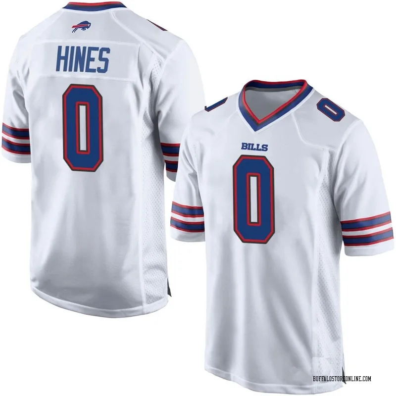 Women's Nike Nyheim Hines Royal Buffalo Bills Game Player Jersey Size: Extra Large