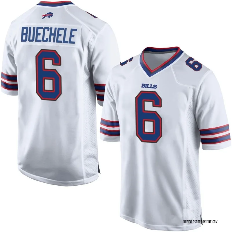 Shane Buechele Youth Nike Royal Buffalo Bills Custom Game Jersey Size: Medium