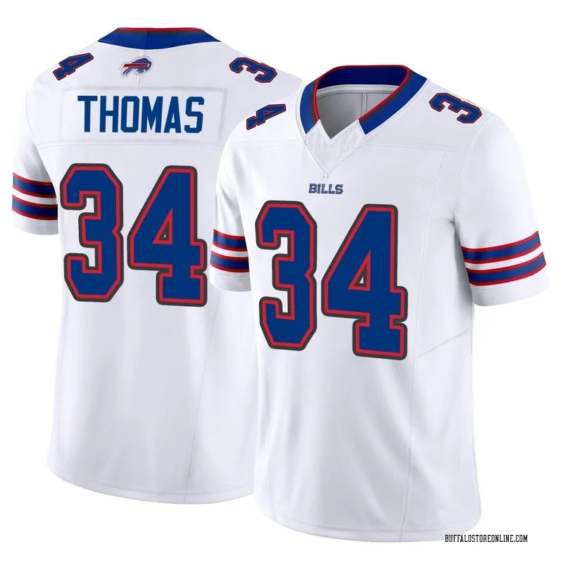 Men's Mitchell & Ness Thurman Thomas Royal Buffalo Bills 1994 Authentic Throwback Retired Player Jersey