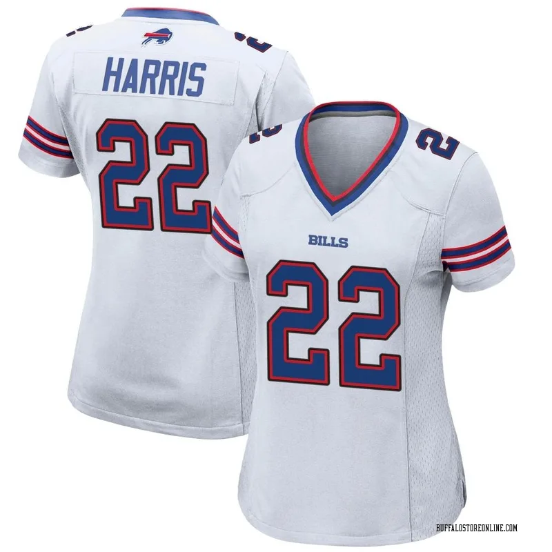 Men's Nike Damien Harris Royal Buffalo Bills Game Player Jersey Size: Large