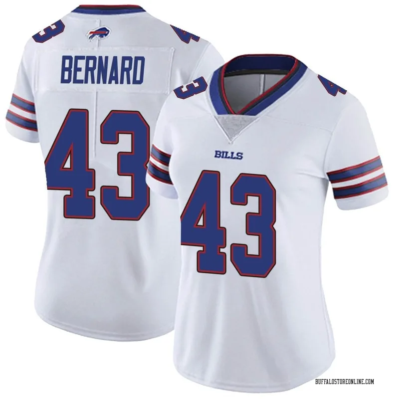 Terrel Bernard Youth Nike Royal Buffalo Bills Custom Game Jersey Size: Small