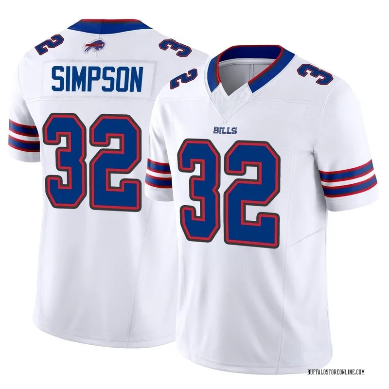 Buffalo Bills O. J. Simpson #32 Great Player Nfl Black Golden Brandedition  Vapor Limited Jersey Style Gift For Bills Fans Baseball Jersey - Bluefink